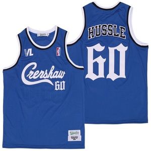 Blue Jersey Nipsey Hussle Crenshaw